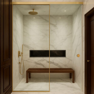 Easy Sliding Shower