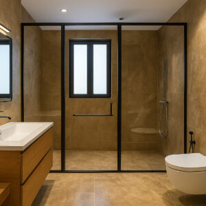 Framed Shower