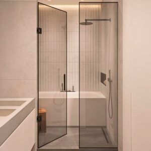 Frameless Shower