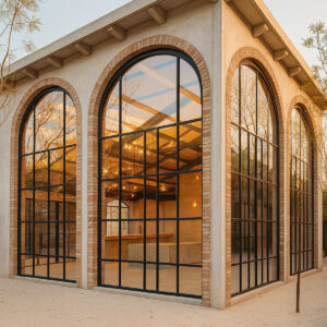 Curved/Arch Exterior Partition System